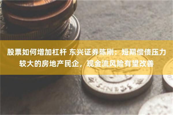 股票如何增加杠杆 东兴证券陈刚：短期偿债压力较大的房地产民企，现金流风险有望改善